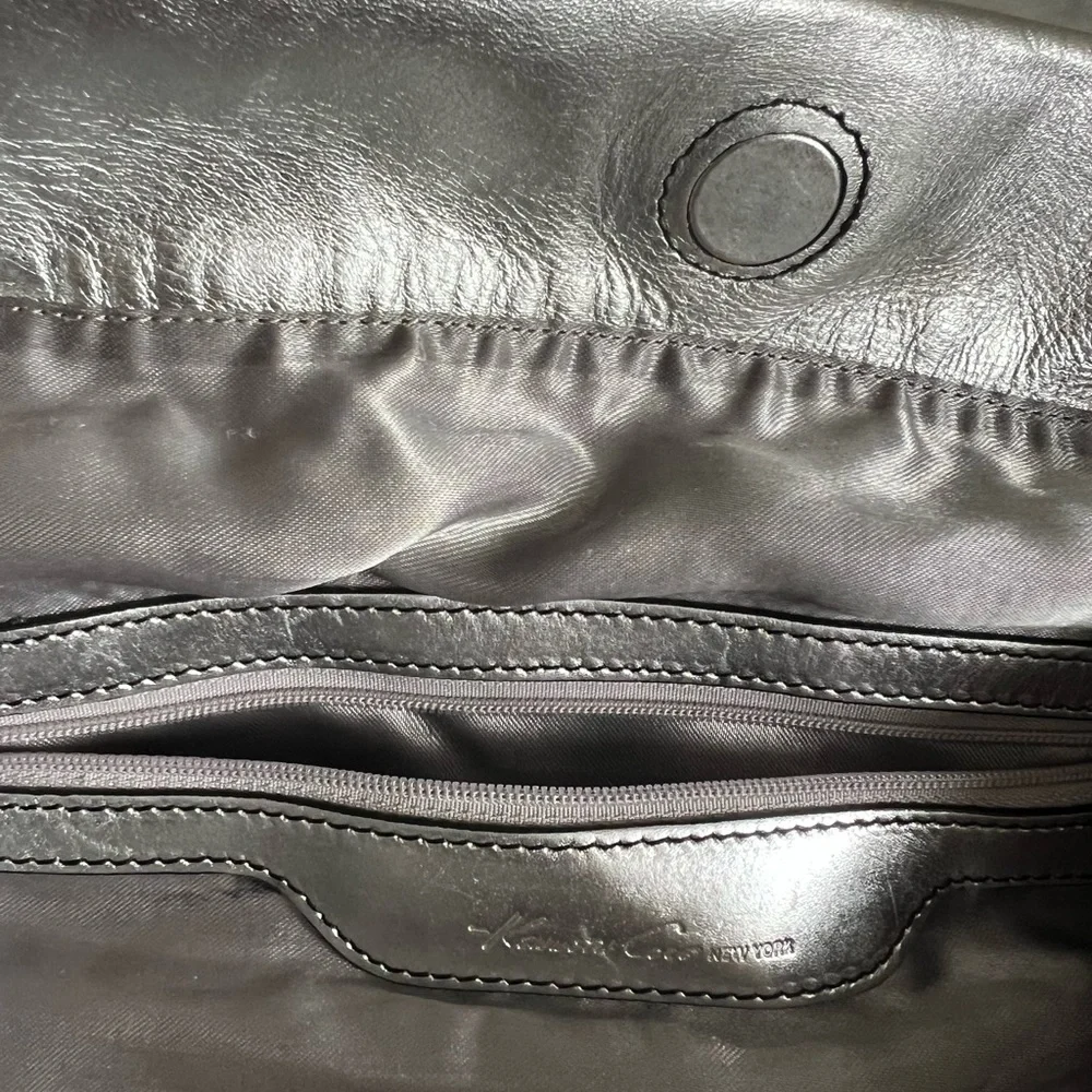 Kenneth Cole 25th Anniversary 1983 Edition SilverTote - Picture 7 of 14